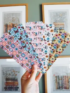 Cute whimsical Spring floral bookmarks for readers Cute whimsical Spring floral bookmarks for readers