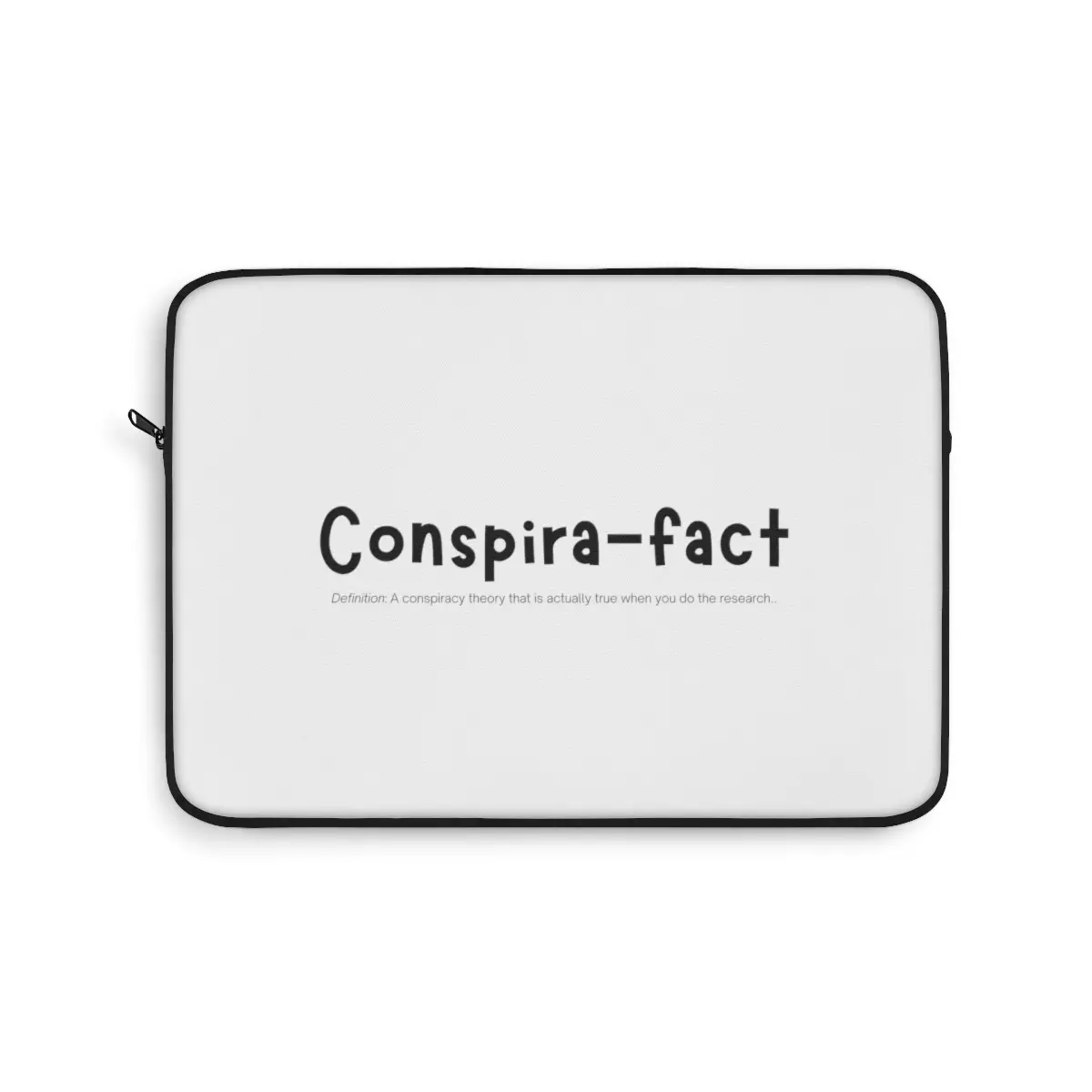 Conspira-Fact definition Laptop Sleeve