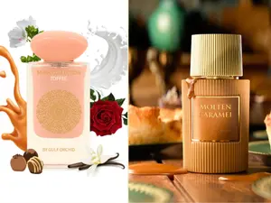 Bundle Molten Caramel Paris Corner & Toffee Musk Gulf Orchid by Aroma Concepts Aromatic Woody Fragrance Eau De Perfume