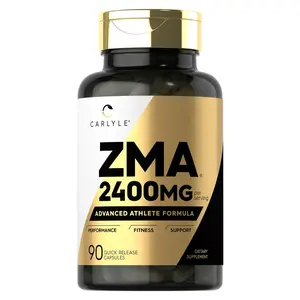 Carlyle ZMA Supplement for Men & Women 2400mg | 90 Count | Non-GMO, Gluten Free Formula