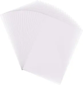 100 Sheets Tracing Paper, 8.5 X 11 Inches White Trace Paper Translucent Paper for Sketching Tracing Drawing Animation, Stocking Stuffers Pimoys