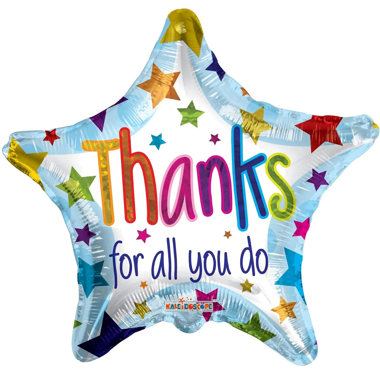 18" Thanks For All You Do Helium Foil Balloons (5 Pack)