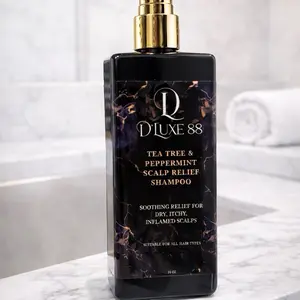 D’Luxe 88 Tea Tree & Peppermint Shampoo 16 Oz