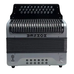 Hohner Corona C-II Accordion FBbEb Silver Rainbow