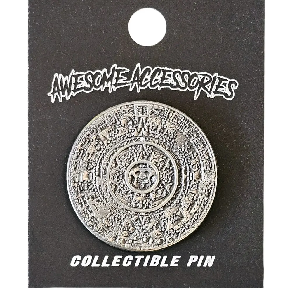 Aztec Calendar Metal Hat Pin Fashion Accessory Soft Enamel Durable Long Lasting Collectible Pin for Hats Backpacks Lanyards Jackets