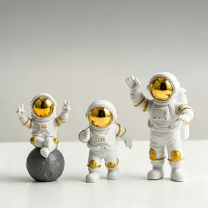 Space Fanatic Desk Statue - Home Decor Accessory, Cake Topper, Birthday Holiday Gift
