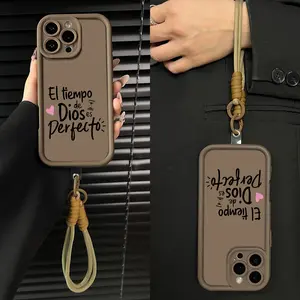 Portable religious women's TPU shock-absorbing phone case, lightweight and durable, with exquisite colors, compatible with iPhone 17 Pro Max 16 Pro Max 15 Pro 14 13 12 11 and Samsung Galaxy S25 S24 S23 S22 S21 series Christ phone cases.A151