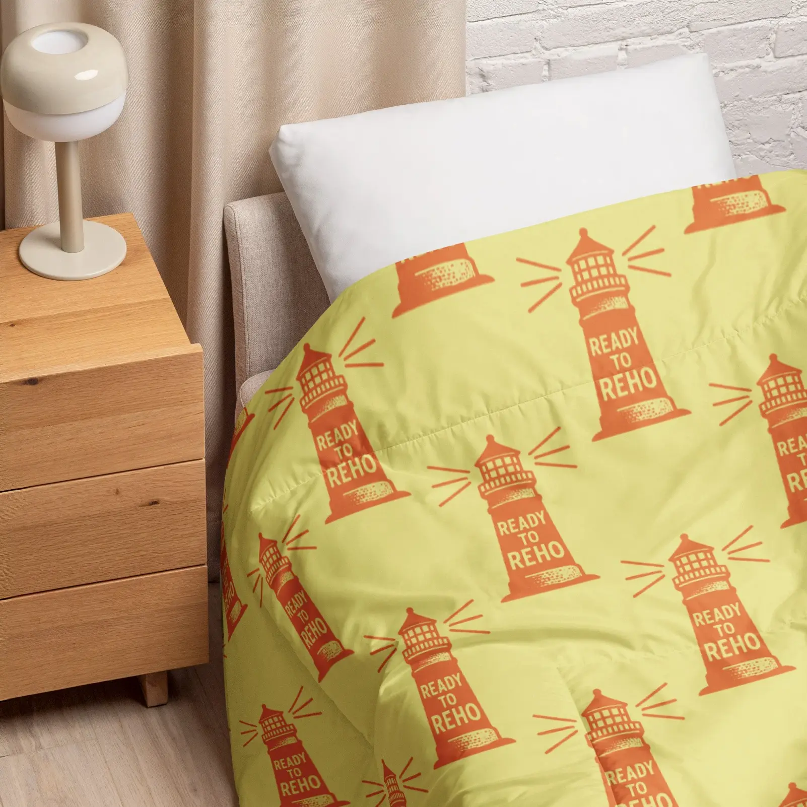 Ready to ReHo™ Cozy Lighthouse Comforter
