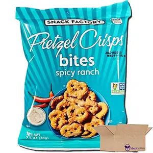 Snack Factory Snack Factory Spicy Ranch Pretzel Crisps Bites, 2.6 Oz, 8 Pack