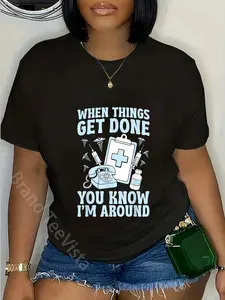 100% Cotton Hospital Front Desk Staff Funny Medical Receptionist T-Shirt