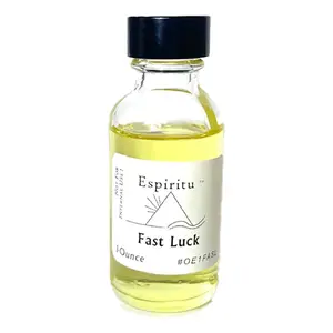 Fast Luck Ritual Oil Espiritu 1oz Hoodoo Gambling Formula
