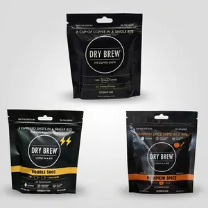 Dry Brew | Chewable Coffee Bites - Adventure Pack 21 Ct Portable Caffeine Energy Chews