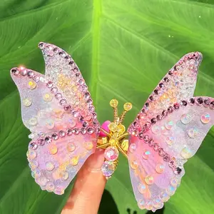 3D Butterfly Hair Clips, Cute Decorative Hair Accessories for Girls