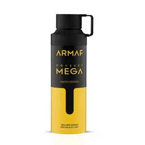 Odyssey Mega man Deodorant Spray 200ml (6.8 oz) by Armaf