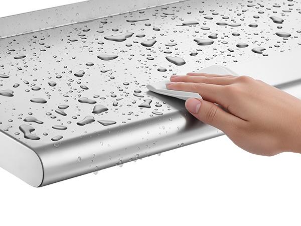 VEVOR Stainless Steel Shelf 12" x 24" Commercial Wall Mount Floating Shelf, Heavy-Duty Storage Rack with Brackets, 250LBS Strong Capacity, Easy to Clean, Suitable for Restaurant, Home Kitchen, Garage