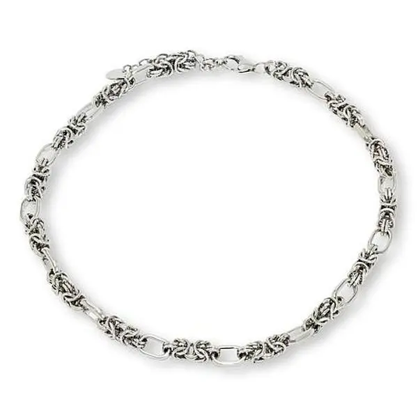 Bellezza Bronze Byzantina Link 18" Chain Necklace