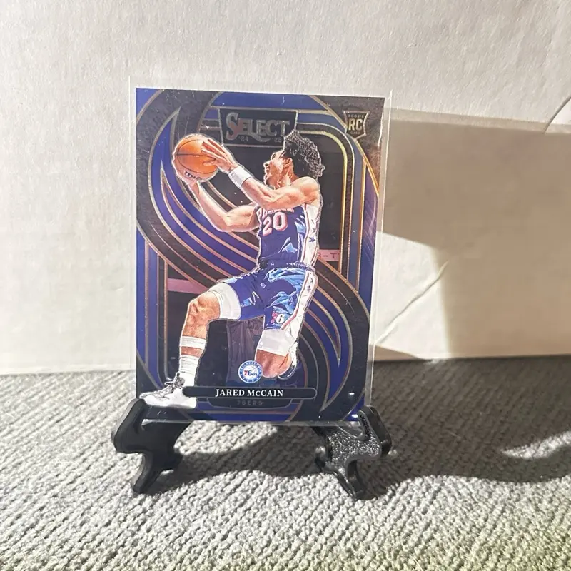 2024-25 Select Jared McCain Rookie Card (RC) – Philadelphia 76ers