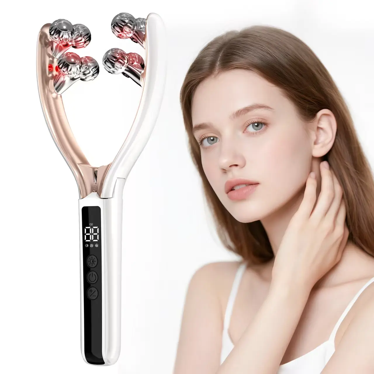 Doge&Vollar Face and Neck Massager,Beauty Care Device for Daily Skincare Routine Doge&Vollar Face and Neck Massager,Beauty Care Device for Daily Skincare Routine