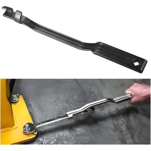 Wrench Extender Tool – Ultra Long Torque Extension Bar with 1/2" Square Drive, Universal for Truck, Sedan (Black)