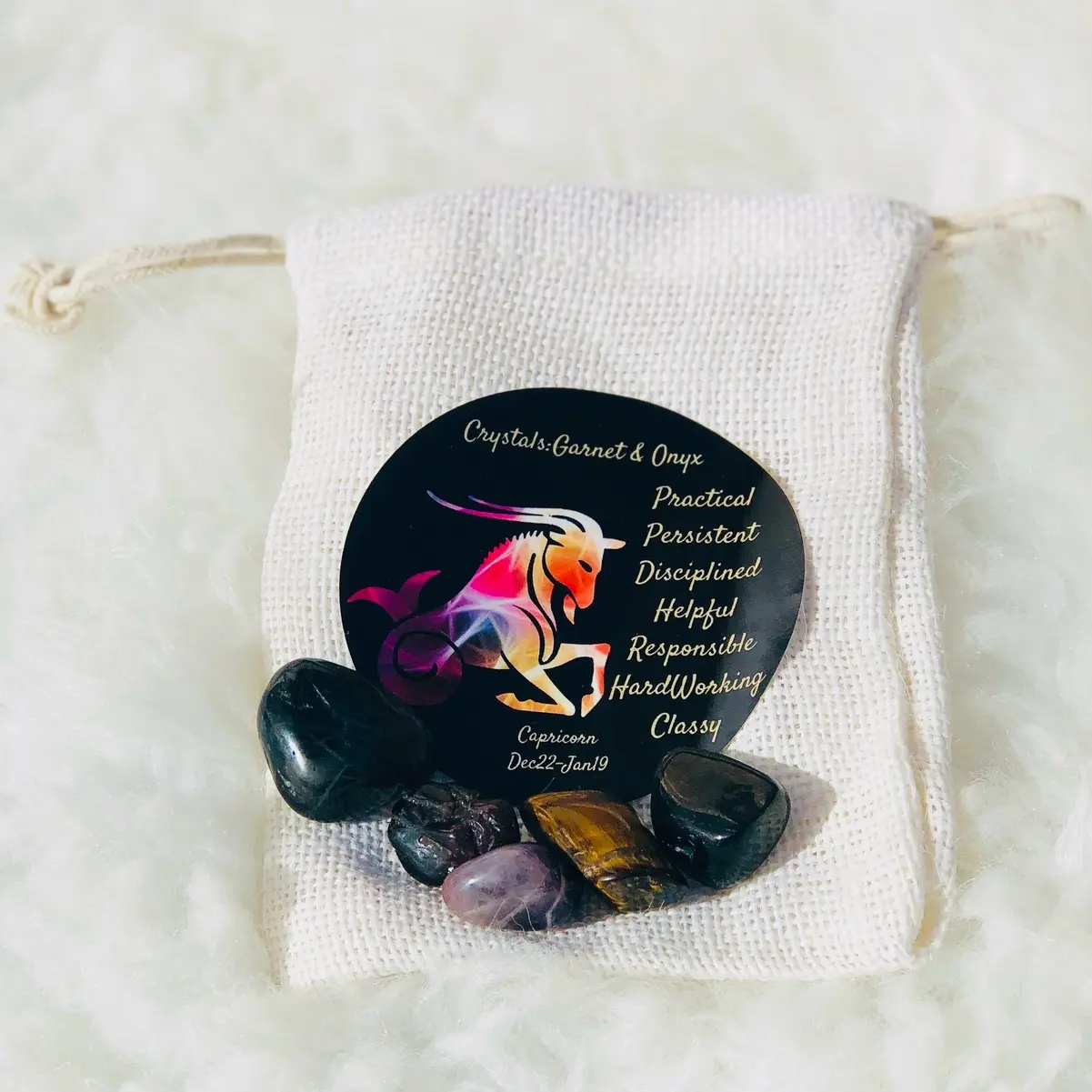 Capricorn Crystal set Capricorn Crystal set
