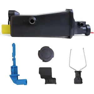 Radiator Coolant Expansion Overflow Tank Reservoir Compatible With 1999-2010 BMW 320i 323Ci 323i 325Ci 325i 325xi 328Ci 328i 330Ci 330i 330xi X3 X5 2.2L 3.0L Repalce17117573781