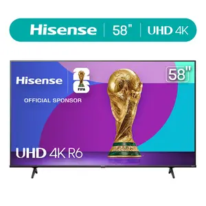 Hisense 58" Class 4K UHD LED LCD Roku Smart TV HDR R6 Series packs incredible details into a 4K Ultra High Definition picture