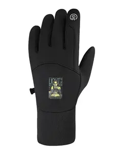 Light Of The Revolution Feminist Art Trendy Warm Gloves for Cycling Camping