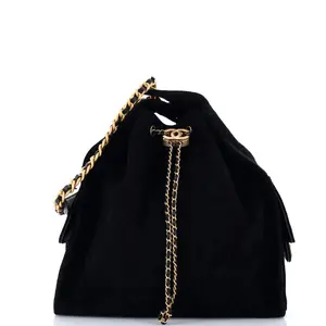 Pre-owned CHANEL Suede Shoulder Bags 25 Hobo Bag Quilted Medium by Rebag