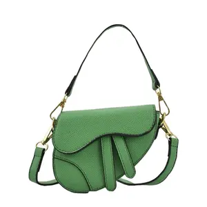 Mini Saddle Bag - Stylish Mini Bag with Adjustable Straps, PU Leather, Available in Various Colors, Ideal for Everyday Use women