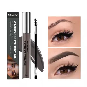 Waterproof Eyebrow Gel, Easy Application Long-Lasting Waterproof Brow Dye, Perfect for Defined & Natural Looking Brows