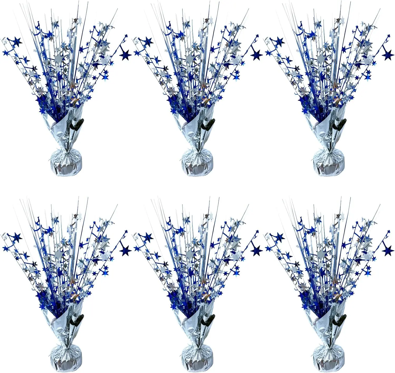 Birthday Table Centerpiece Party Decoration Foil Spray Centerpiece