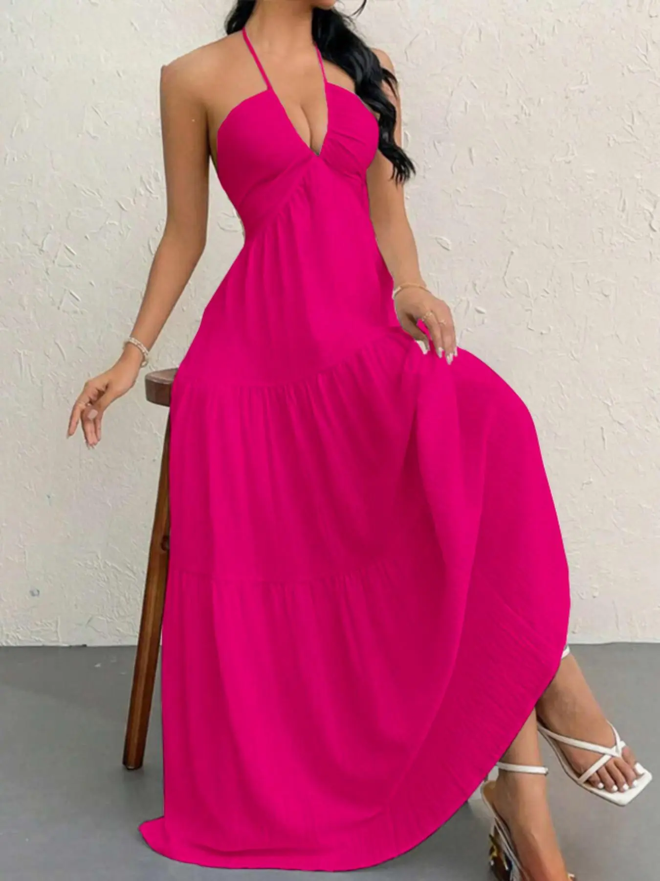 Women's Plain Dress, Summer Clothes Women, Casual Basic Loose Fit Sleeveless Dress for Beach Holiday Vacation, Ladies Summer Clothes, Women's Clothing, Womenswear, Dresses for Party, Minimalist A Line Dress - TikTok Shop Women's Plain Dress, Summer Clothes Women, Casual Basic Loose Fit Sleeveless Dress for Beach Holiday Vacation, Ladies Summer Clothes, Women's Clothing, Womenswear, Dresses for Party, Minimalist A Line Dress - TikTok Shop