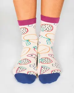 Favorite Fruits Knit Ankle Sock by Hannah Packer