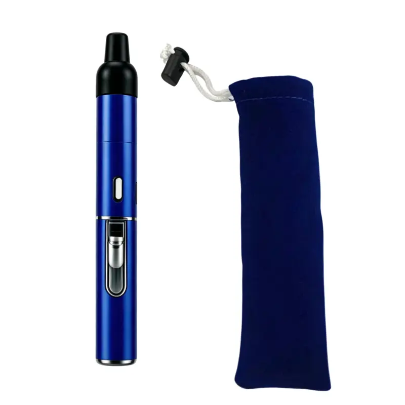 Windproof Electric Pen Lighter - No Gas, Compact, Handy, with Storage Pouch for Camping Trips, Outdoor Work