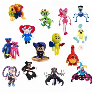 Premium Poppy Playtime & Dandy’s World Character Plush Toys, Cute Collectible Gifts for Kids & Fans, Spiderman-Themed Accessories for Doll Making