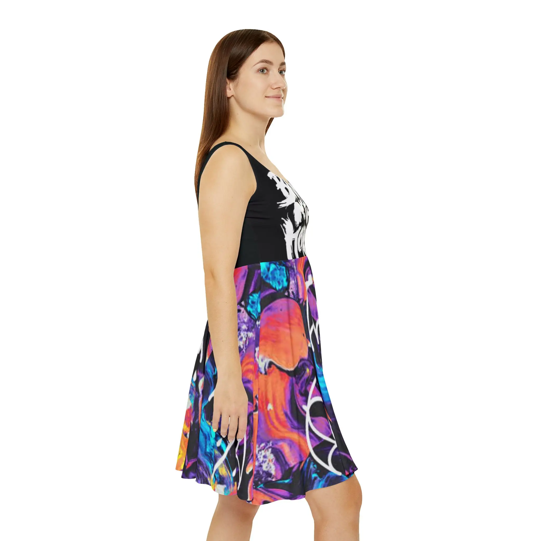 Bring me the horizon Women's Skater Dress (AOP)