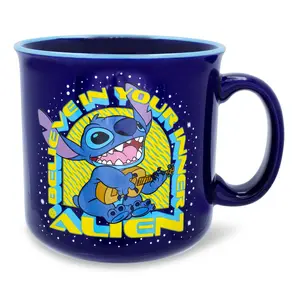Disney Lilo & Stitch "Believe In Your Inner Alien" Camper Mug | Holds 20 Ounces