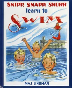 USED-Snipp, Snapp, Snurr Learn to Swim by Lindman, Maj (Paperback)