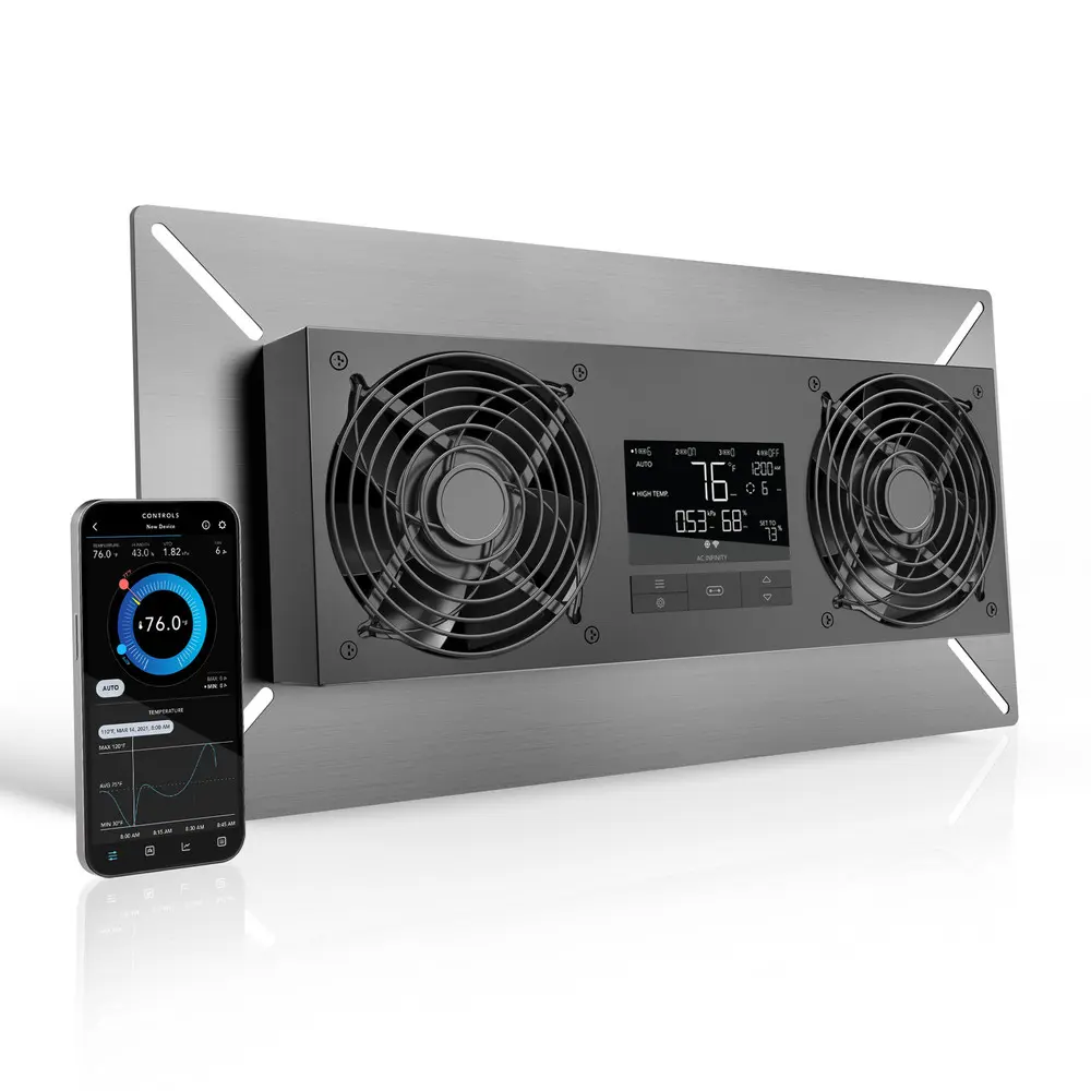 AIRTITAN T8-N, Crawlspace Ventilator Fan with Temperature Humidity Controller, Intake AIRTITAN T8-N, Crawlspace Ventilator Fan with Temperature Humidity Controller, Intake