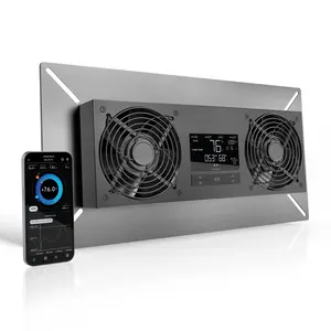 AIRTITAN T8-N, Crawlspace Ventilator Fan with Temperature Humidity Controller, Intake