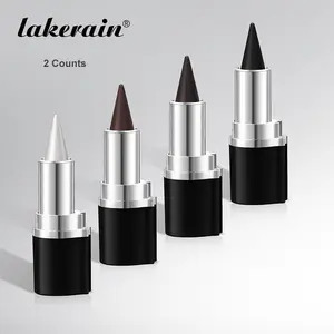 Waterproof Matte Eyeliner, 2 Counts Smooth and Soft Texture Eyeliner Sticks, Suitable for Party, Festival, and Everyday Glam, for All Skin Color, Makeup, Matte Eyeliner Pencils