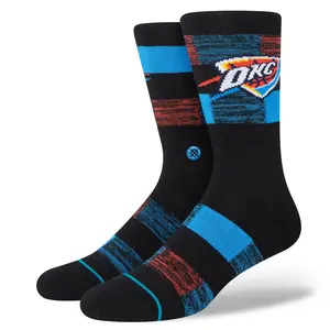 NBA X Stance Cryptic Collection Crew Socks - Oklahoma City Thunder