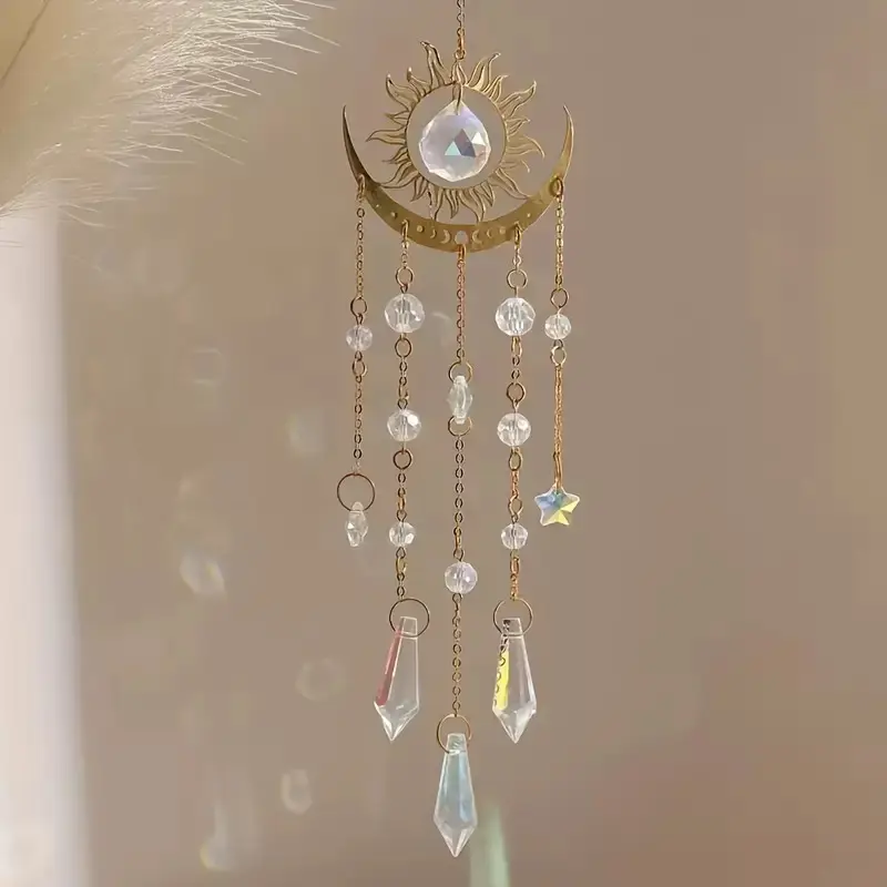 Flame Moon (Three-Pendant Style)
