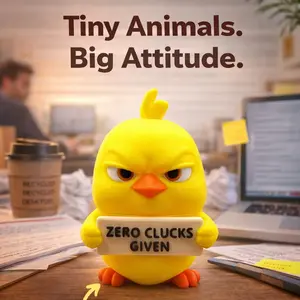 Animals With Attitude Chick