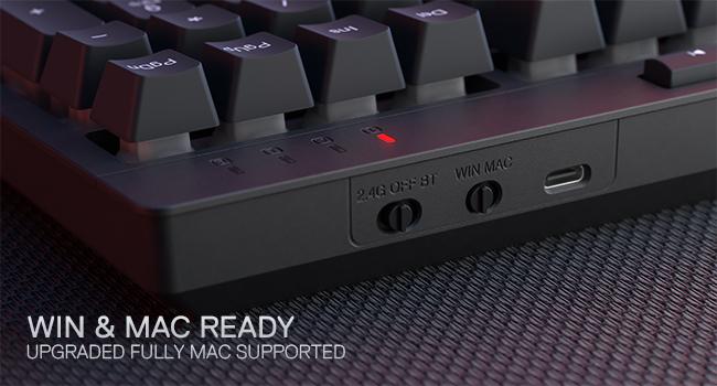 Redragon S142 Wireless Gaming Keyboard & Mouse Combo, 98 Keys K515 PRO Wireless RGB Membrane Keyboard