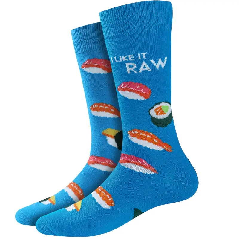 I Like it Raw Sushi Socks
