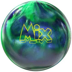 Storm Mix PRE-DRILLED Bowling Ball - Lime/Royal/Custard