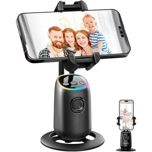 Auto   Tripod, Desktop Smartphone Gimbal Stabilizer Phone Holder with AI Track for /Android Stand for Filming Streaming  Video Vlog