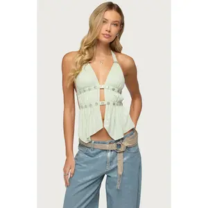 Edikted Women's Izora Split Front Top