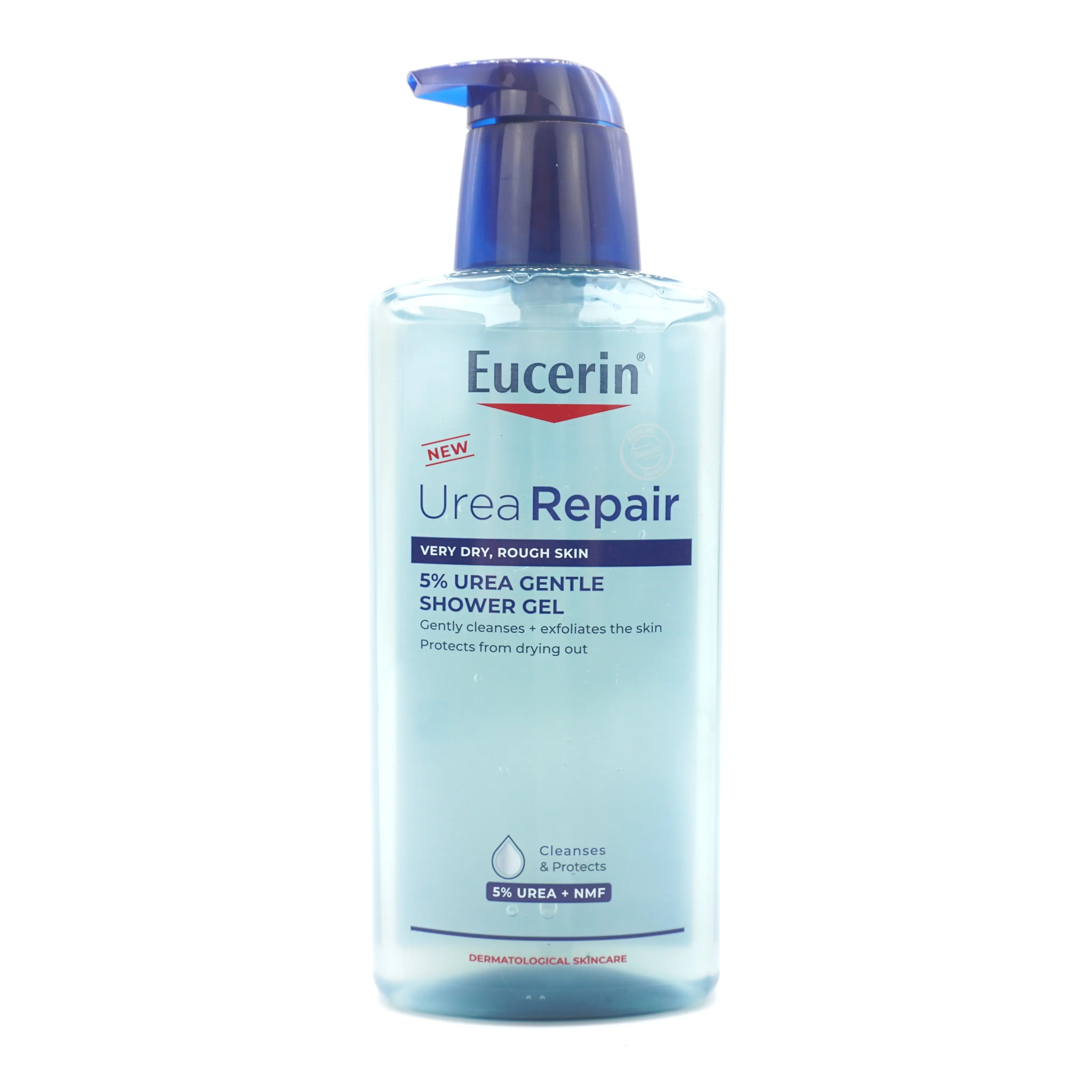 Eucerin Urea 5% Dry Skin Shower Gel - Gentle, Smooth Daily Moisturizer, Eczema-Friendly Sensitive Skin Body Cleanser with Glycerin, 400ml Bath & Shower Product